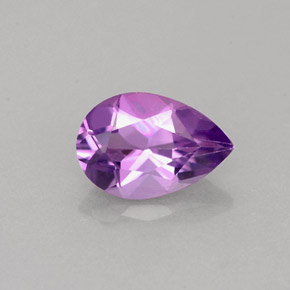 1.14캐럿 천연 바이올렛 아메시스트, 배 모양, 9×6.1 mm, VS
