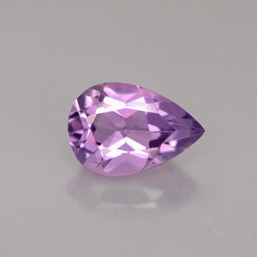 1.32캐럿 천연 바이올렛 아메시스트, 배 모양, 9×6.2 mm, VS