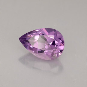 1.32캐럿 천연 바이올렛 아메시스트, 배 모양, 9×6.2 mm, VS