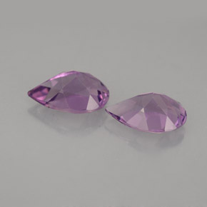 캐럿 천연 바이올렛 아메시스트 보석, 배 모양, 9×6.1 mm, VVS-VS