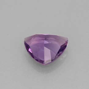 1.36캐럿 천연 바이올렛 아메시스트, 트릴리언, 8.2×8.2 mm, VVS