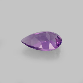 1.17캐럿 천연 바이올렛 아메시스트, 배 모양, 9.2×6 mm, VVS-VS