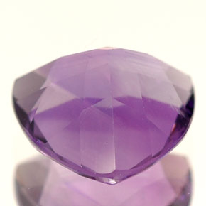 1.58캐럿 천연 바이올렛 아메시스트, 트릴리언, 8×8 mm, VVS-VS