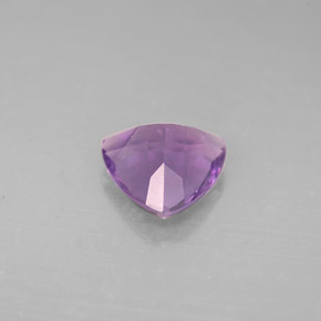 1.49캐럿 천연 바이올렛 아메시스트, 트릴리언, 8.1×8.1 mm, VS