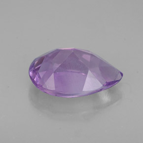 1.19캐럿 천연 바이올렛 아메시스트, 배 모양, 9×6 mm, VS