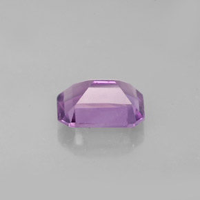 1.27캐럿 천연 바이올렛 아메시스트, 에메랄드 컷, 8×5.9 mm, VVS-VS