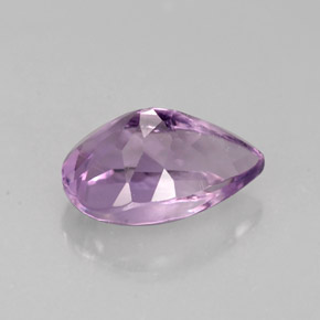 1.28캐럿 천연 바이올렛 아메시스트, 배 모양, 8.8×5.8 mm, VS