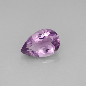 1.14캐럿 천연 바이올렛 아메시스트, 배 모양, 9×6 mm, VS