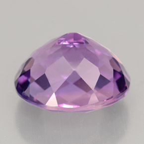 7.83캐럿 천연 바이올렛 아메시스트, 타원형 컷, 13.7×11.5 mm, IF