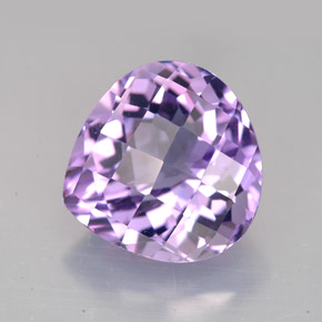 8.58캐럿 천연 바이올렛 아메시스트, 배 모양, 13.6×13.5 mm, VVS