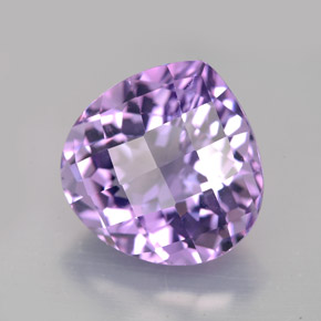8.58캐럿 천연 바이올렛 아메시스트, 배 모양, 13.6×13.5 mm, VVS