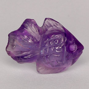 4.76캐럿 천연 바이올렛 아메시스트, 투명한, 14.9×11.3 mm, 투명/반투명