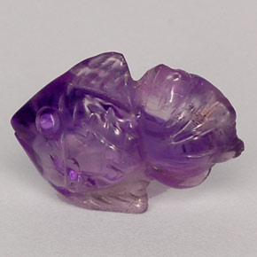 4.76캐럿 천연 바이올렛 아메시스트, 투명한, 14.9×11.3 mm, 투명/반투명