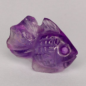 4.76캐럿 천연 바이올렛 아메시스트, 투명한, 14.9×11.3 mm, 투명/반투명