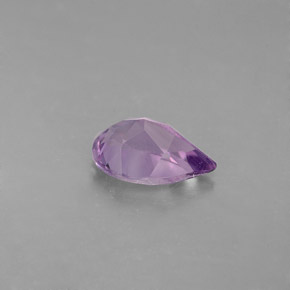 1.18캐럿 천연 바이올렛 아메시스트, 배 모양, 9×6.2 mm, VS