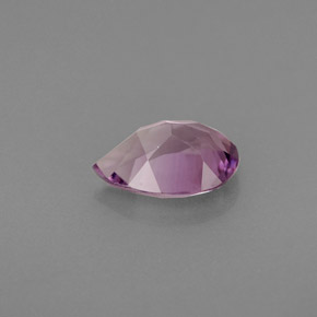 0.93캐럿 천연 바이올렛 아메시스트, 배 모양, 8.2×5.7 mm, VS