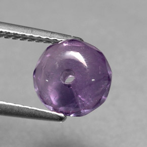 2.47캐럿 천연 바이올렛 아메시스트, 투명한, 8.2×8.1 mm, 투명/반투명