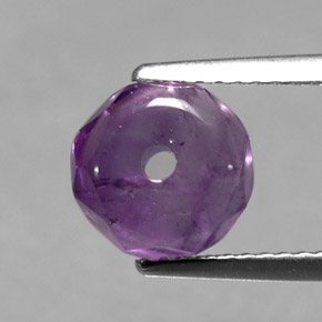 2.34캐럿 천연 바이올렛 아메시스트, 투명한, 8.2×8 mm, 투명/반투명