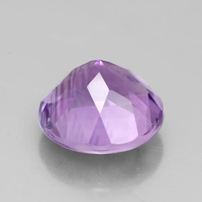2.70캐럿 천연 바이올렛 아메시스트, 라운드 컷, 9.12 mm, VVS