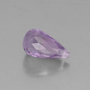 1.40캐럿 천연 바이올렛 아메시스트, 브리올레트, 9.3×5 mm, VVS-VS