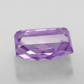 5.78캐럿 천연 바이올렛 아메시스트, 바게트, 12.9×8.1 mm, VVS-VS
