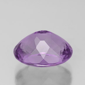 3.95캐럿 천연 바이올렛 아메시스트, 타원형 컷, 11.3×9.2 mm, VVS