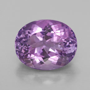4.76캐럿 천연 바이올렛 아메시스트, 타원형 컷, 12×9.6 mm, VVS