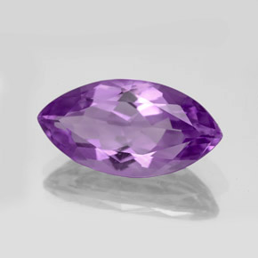 8.24캐럿 천연 비비드 바이올렛 아메시스트, 마퀴즈, 20.2×10.4 mm, VVS-VS
