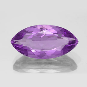 8.44캐럿 천연 바이올렛 아메시스트, 마퀴즈, 20×10.1 mm, VVS-VS