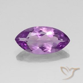 6.15ct 자연스러운 미디엄 퍼플리쉬 바이올렛 자수정, 보석, VS
