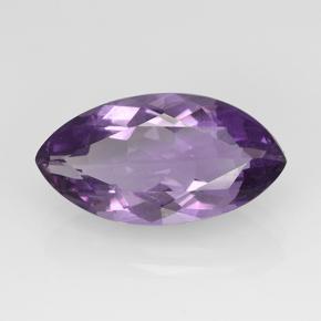 5.95캐럿 천연 바이올렛 아메시스트, 마퀴즈, 17.8×9.4 mm, VS