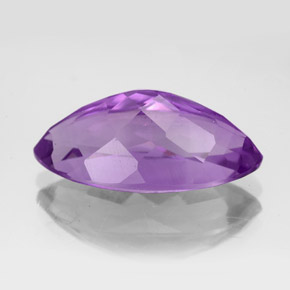 6.73캐럿 천연 바이올렛 아메시스트, 마퀴즈, 18.3×9.2 mm, VS