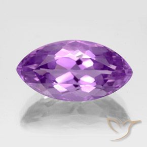 7.45ct 자연스러운 비비드 바이올렛 자수정, 보석, VVS-VS