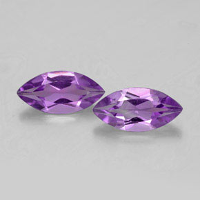 캐럿 천연 바이올렛 아메시스트 보석, 마퀴즈, 10.2×5 mm, VS