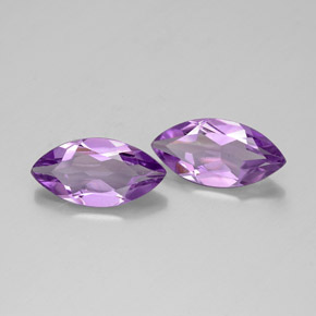 캐럿 천연 바이올렛 아메시스트 보석, 마퀴즈, 9.9×5 mm, VS