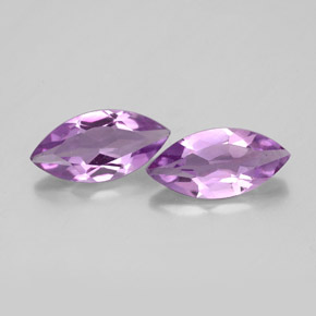 캐럿 천연 바이올렛 아메시스트 보석, 마퀴즈, 10.2×4.9 mm, VS