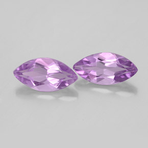 캐럿 천연 바이올렛 아메시스트 보석, 마퀴즈, 9.9×5.1 mm, VS