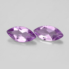 캐럿 천연 바이올렛 아메시스트 보석, 마퀴즈, 10.1×5.1 mm, VS