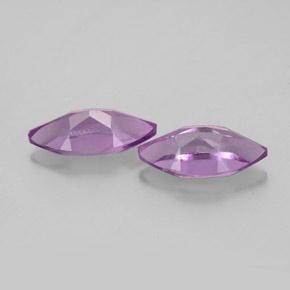 캐럿 천연 바이올렛 아메시스트 보석, 마퀴즈, 10.1×5 mm, VS