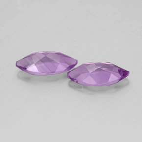 캐럿 천연 바이올렛 아메시스트 보석, 마퀴즈, 9.8×5.1 mm, VS