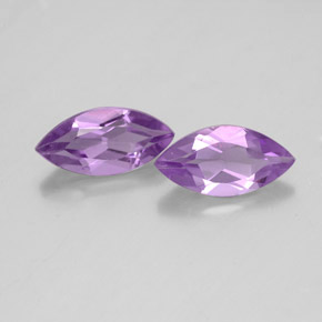 캐럿 천연 바이올렛 아메시스트 보석, 마퀴즈, 10×4.8 mm, VVS-VS