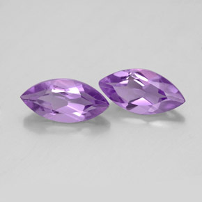 캐럿 천연 바이올렛 아메시스트 보석, 마퀴즈, 10×4.8 mm, VVS-VS