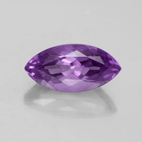 5.60캐럿 천연 바이올렛 아메시스트, 마퀴즈, 16.6×8.3 mm, VVS-VS