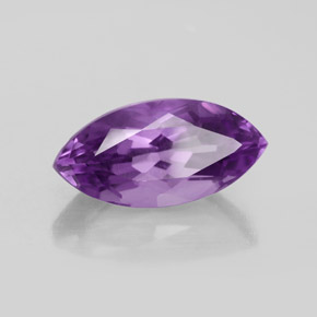5.60캐럿 천연 바이올렛 아메시스트, 마퀴즈, 16.6×8.3 mm, VVS-VS