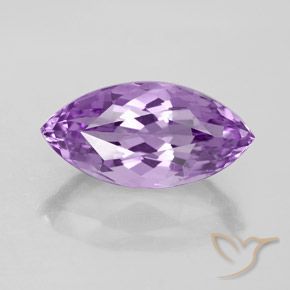 8.10ct 자연스러운 미디엄 핑크빛이 도는 바이올렛 자수정, 보석, VVS-VS