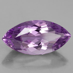 8.43캐럿 천연 바이올렛 아메시스트, 마퀴즈, 20×10.1 mm, VS