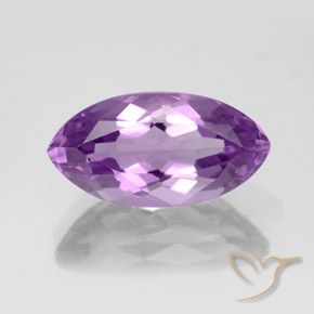 5.31ct 자연스러운 미디엄 퍼플리쉬 바이올렛 자수정, 보석, VS
