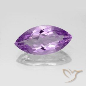 4.32ct 자연스러운 보라색 보라색 자수정, 보석, VS-SI