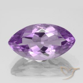 6.07ct 자연스러운 딥 퍼플리쉬 바이올렛 자수정, 보석, VS