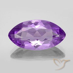 6.40ct 자연스러운 비비드 바이올렛 자수정, 보석, VS
